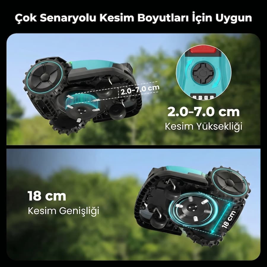 IR500 Çim Biçme Robotu 3